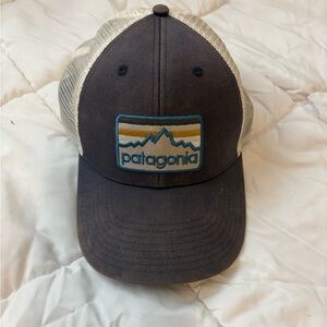 Patagonia Brown and Tan Trucker Hat